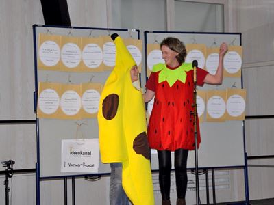 Banane & Erdbeer
