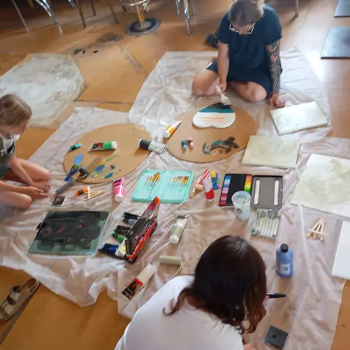 Nature Painting mit Mela - Bild 2